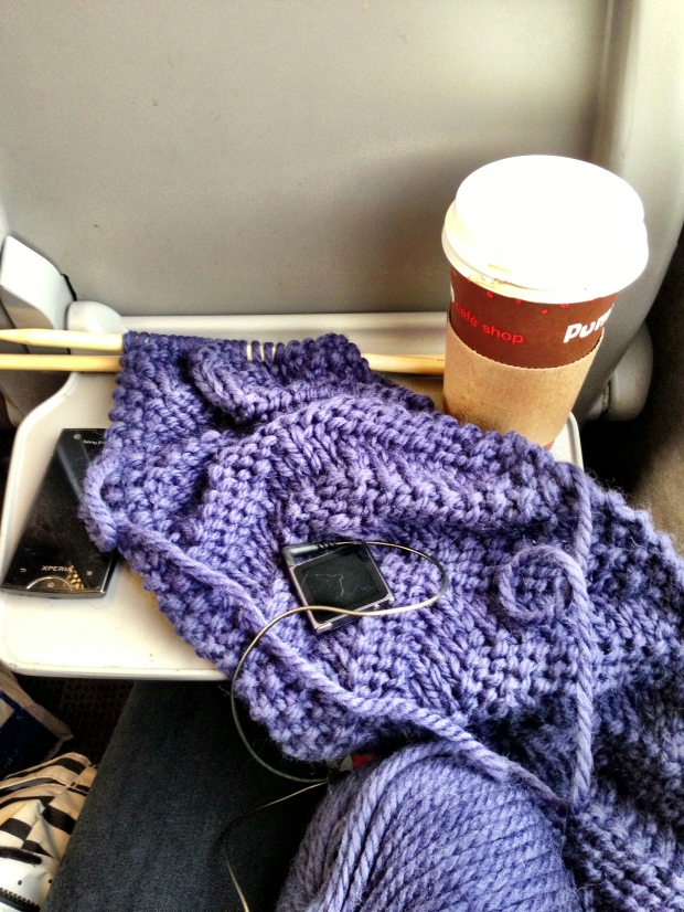 travel knitting